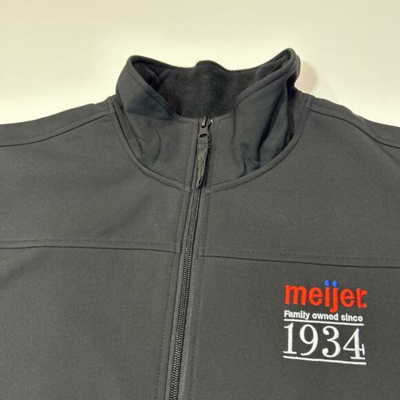 Meijer Employee Vest Unisex Large Crew Member Team Member Jacket Sleeveless - Picture 5 of 12